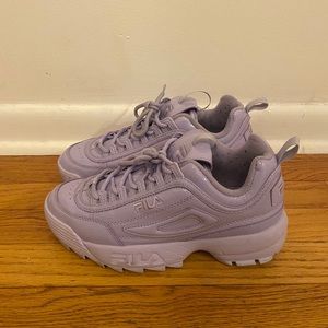 Purple Fila Disrupter II
